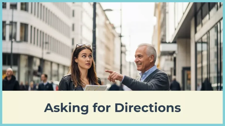 Asking for Directions in English