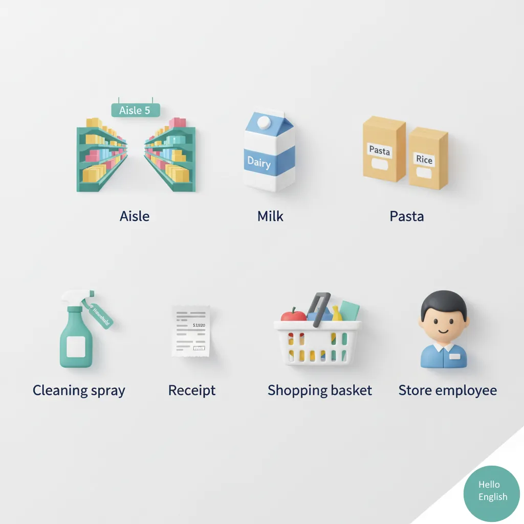 Essential Supermarket Vocabulary