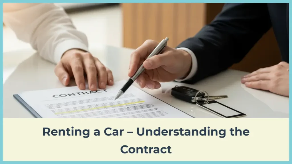 Renting a Car – Understanding the Contract